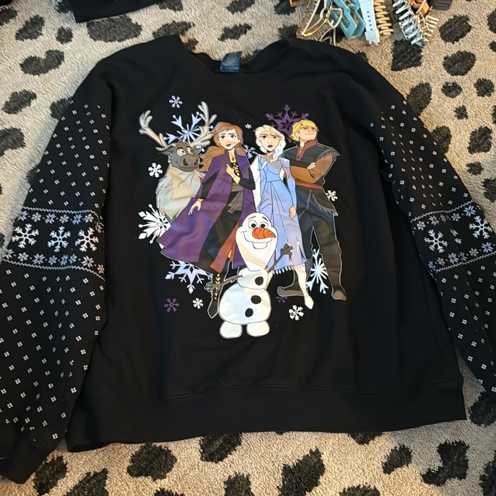Frozen themed sweatshirt
